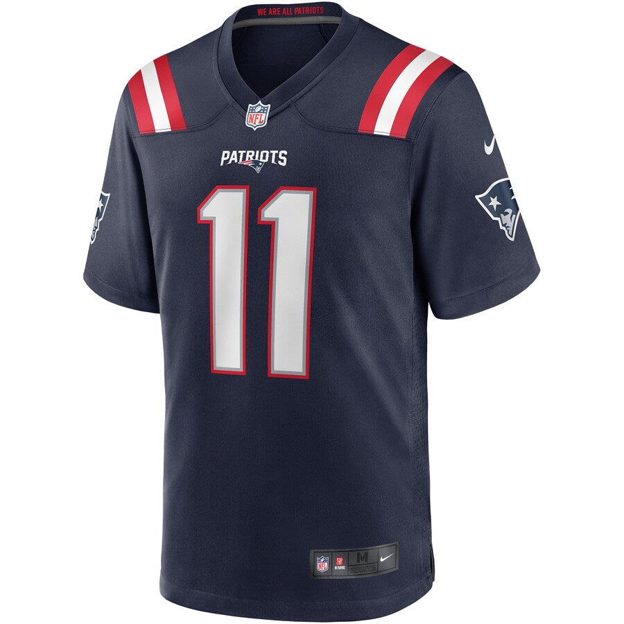 New England Patriots Drew Bledsoe NFL jersey front view
