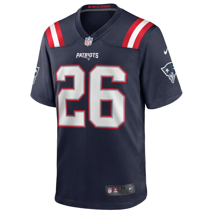 New England Patriots Sony Michel NFL jersey front view