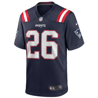 New England Patriots Sony Michel NFL jersey front view