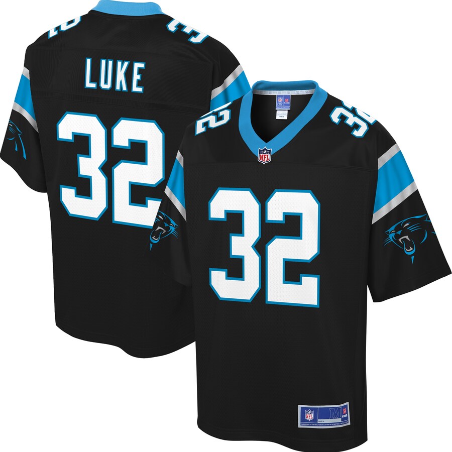 Carolina Panthers Cole Luke Big Tall NFL jersey front view