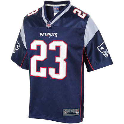 New England Patriots Patrick Chung Big Tall NFL jersey front view
