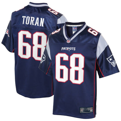 New England Patriots Najee Toran Big Tall NFL jersey front view