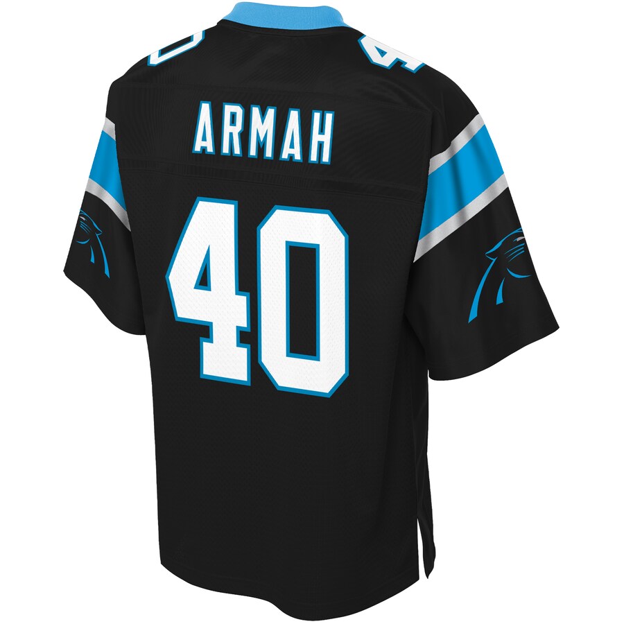 Carolina Panthers Alex Armah Big Tall NFL jersey front view