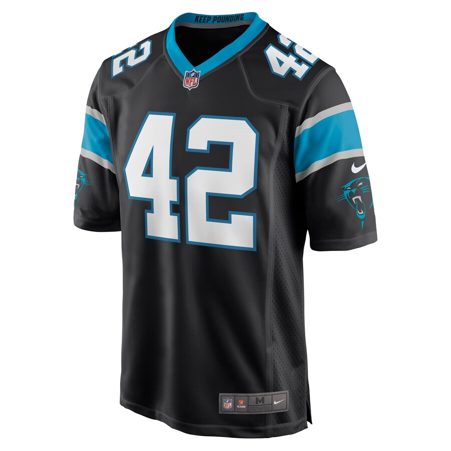 Carolina Panthers Sam Franklin NFL jersey front view