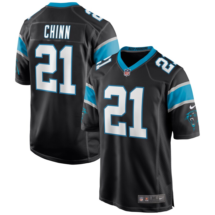 Carolina Panthers Jeremy Chinn NFL jersey front view