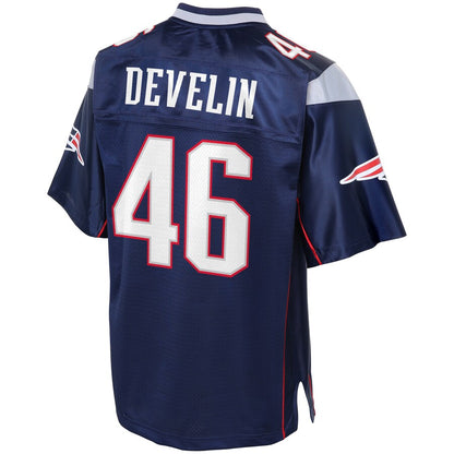 New England Patriots James Develin Big Tall NFL jersey front view