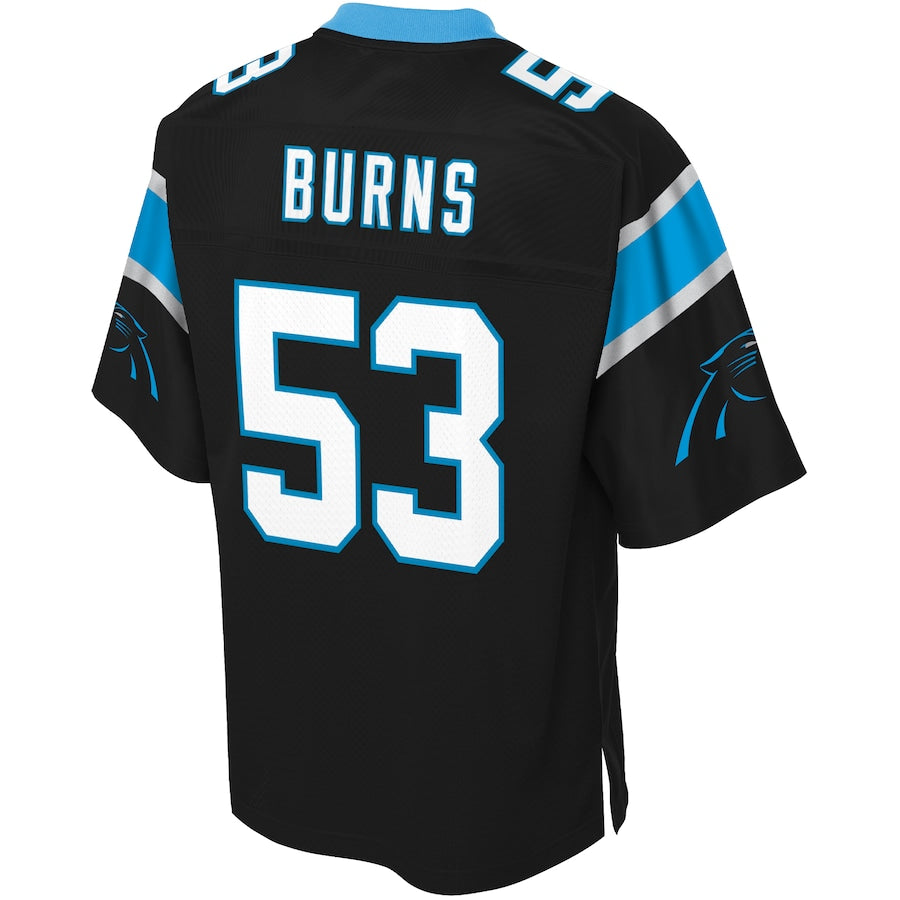 Carolina Panthers Brian Burns Big Tall NFL jersey front view