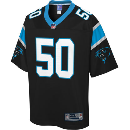 Carolina Panthers Christian Miller Big Tall NFL jersey front view