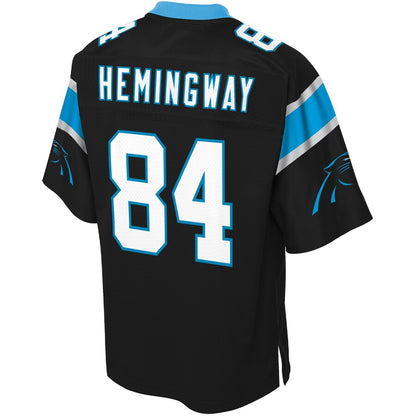 Carolina Panthers Temarrick Hemingway Big Tall NFL jersey front view