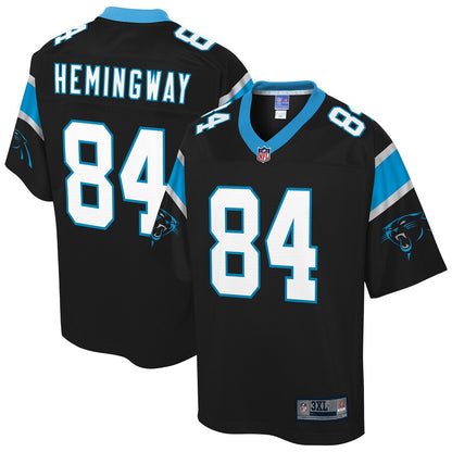 Carolina Panthers Temarrick Hemingway Big Tall NFL jersey front view