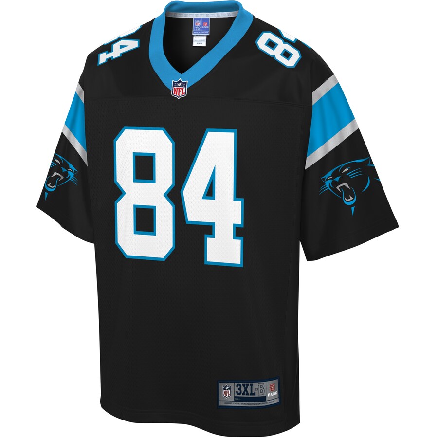 Carolina Panthers Temarrick Hemingway Big Tall NFL jersey front view