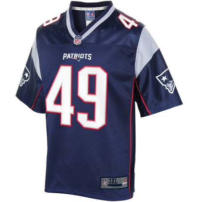 New England Patriots Joe Cardona Big Tall NFL jersey front view