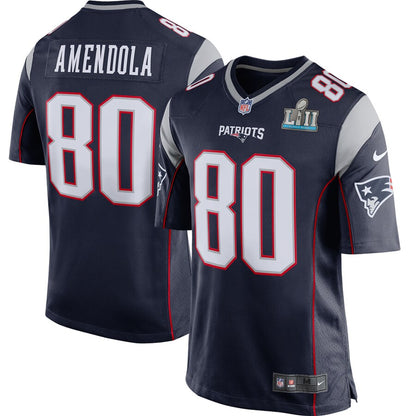New England Patriots Danny Adola Super Bowl Lii NFL jersey front view