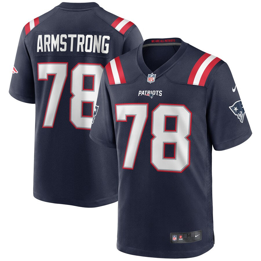 New England Patriots Bruce Armstrong NFL jersey front view