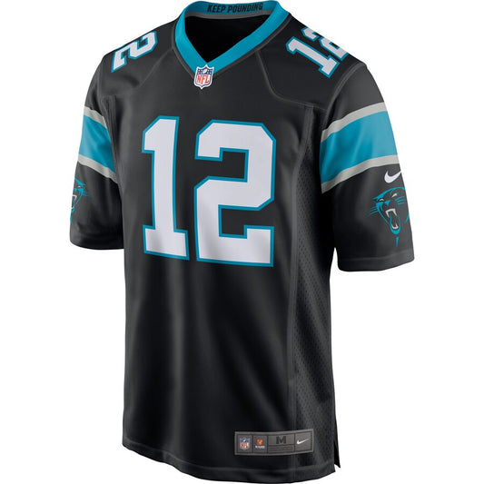 Carolina Panthers Dj Moore NFL jersey front view