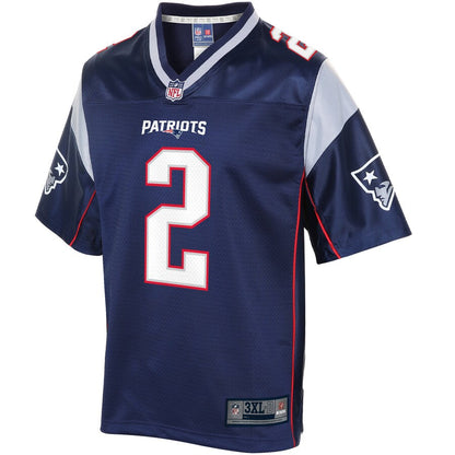 New England Patriots Nick Folk Big Tall NFL jersey front view