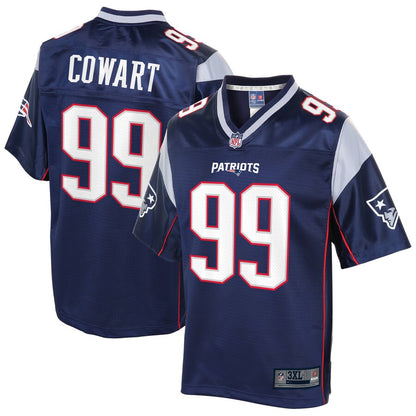New England Patriots Byron Cowart Big Tall NFL jersey front view