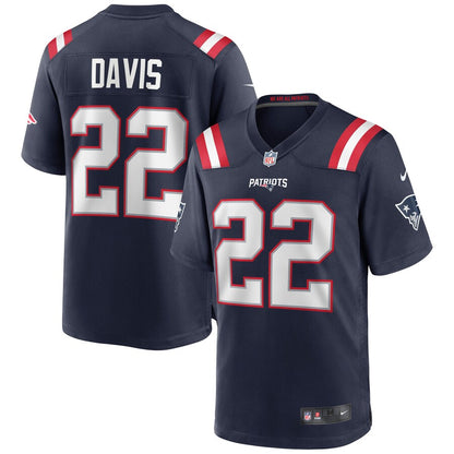 New England Patriots Cody Davis NFL jersey front view