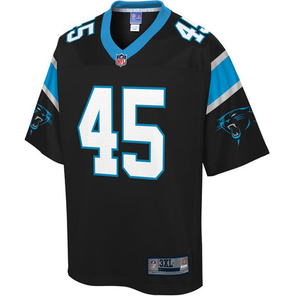 Carolina Panthers Damian Parms Big Tall NFL jersey front view