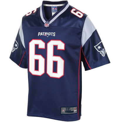 NE JF  Pro Line Navy Big Tall Jersey rtj football 4145