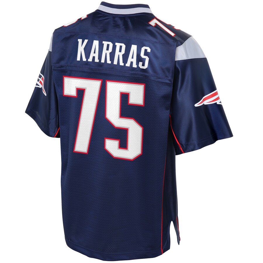 NE TK  Pro Line Navy Big Tall Jersey rtj football 4164