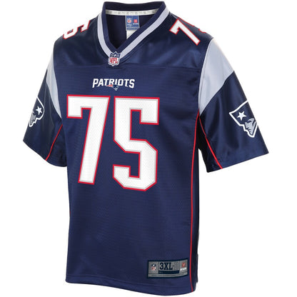 NE TK  Pro Line Navy Big Tall Jersey rtj football 4164