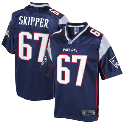 NE DS  Pro Line Navy Big Tall Jersey rtj football 4129