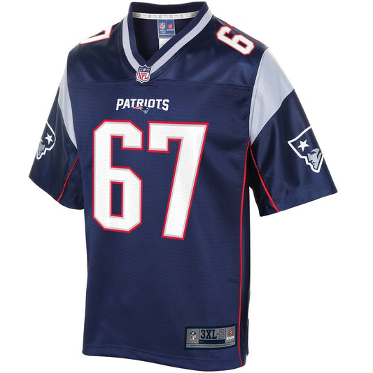 NE DS  Pro Line Navy Big Tall Jersey rtj football 4129