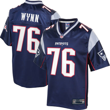 NE IW  Pro Line Navy Big Tall Jersey rtj football 4125