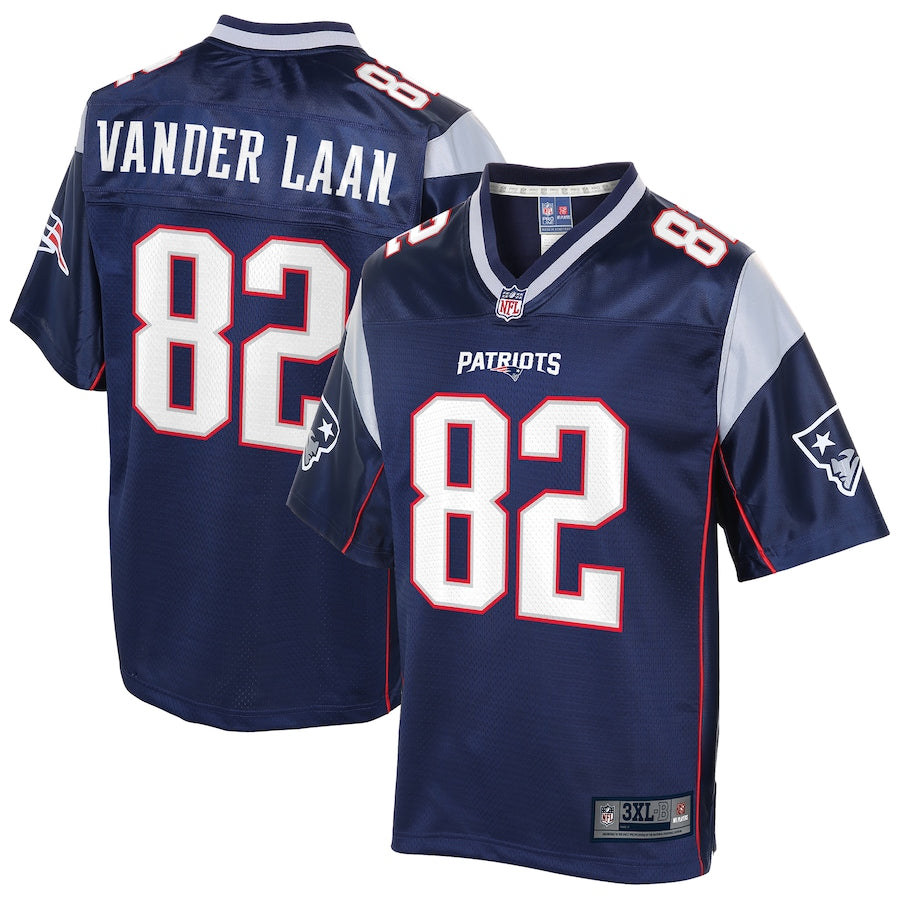 NE JL  Pro Line Navy Big Tall Jersey rtj football 4152