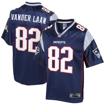 NE JL  Pro Line Navy Big Tall Jersey rtj football 4152