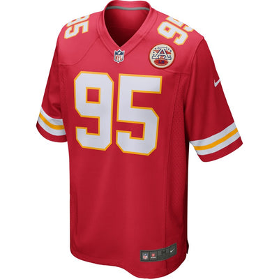 Kansas City Chiefs Chris Jones NFL jersey front view