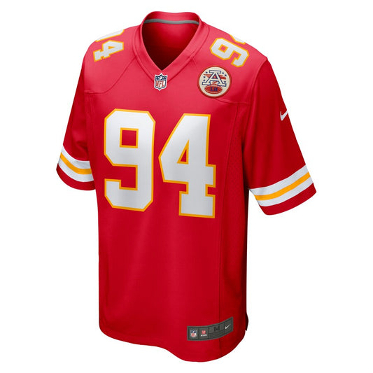 Kansas City Chiefs Taco Charlton NFL jersey front view