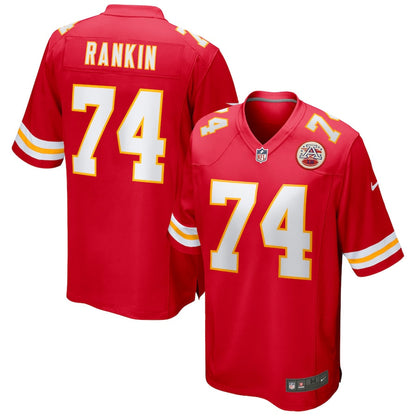 Kansas City Chiefs Martinas Rankin NFL jersey front view