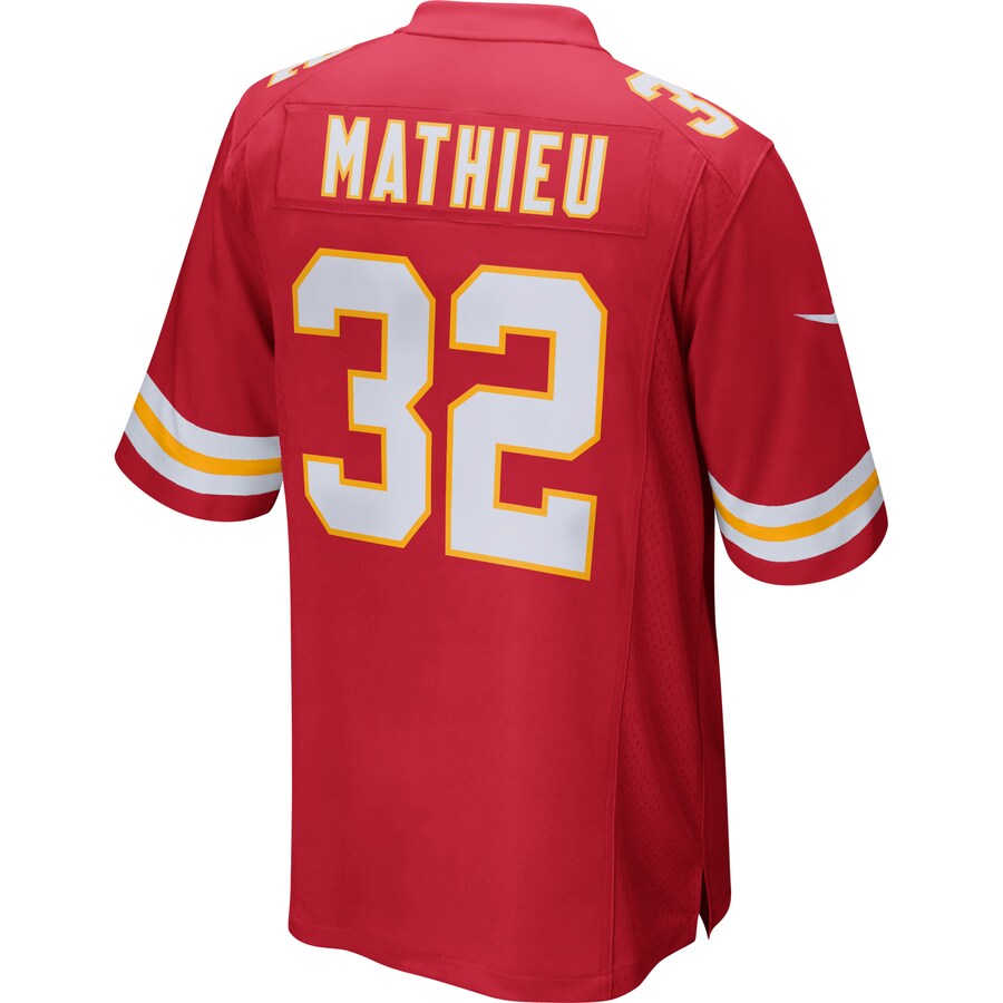 Kansas City Chiefs Tyrann Mathieu NFL jersey front view