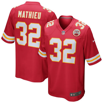 Kansas City Chiefs Tyrann Mathieu NFL jersey front view