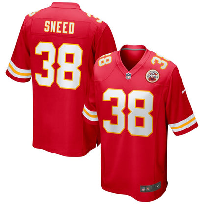 Kansas City Chiefs Ljarius Sneed NFL jersey front view