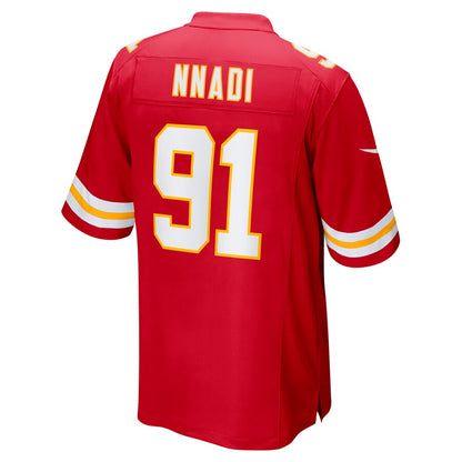 Kansas City Chiefs Derrick Nnadi NFL jersey front view
