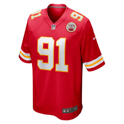 Kansas City Chiefs Derrick Nnadi NFL jersey front view