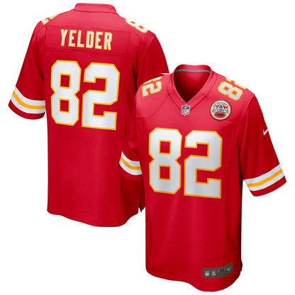 Kansas City Chiefs Deon Yelder NFL jersey front view