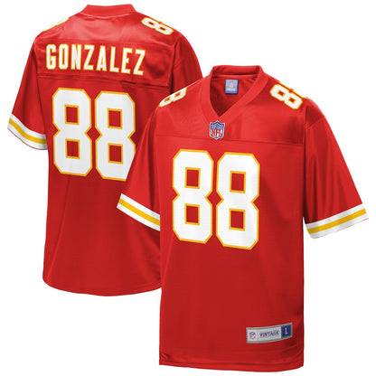 Kansas City Chiefs Tony Gonzalez NFL jersey front view