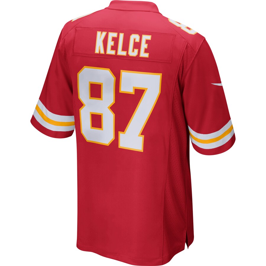 Kansas City Chiefs Travis Kelce NFL jersey front view
