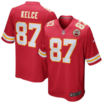 Kansas City Chiefs Travis Kelce NFL jersey front view