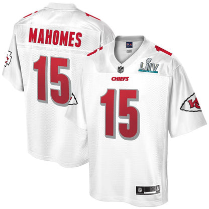 Kansas City Chiefs Patrick Mahomes Super Bowl Liv NFL jersey front view