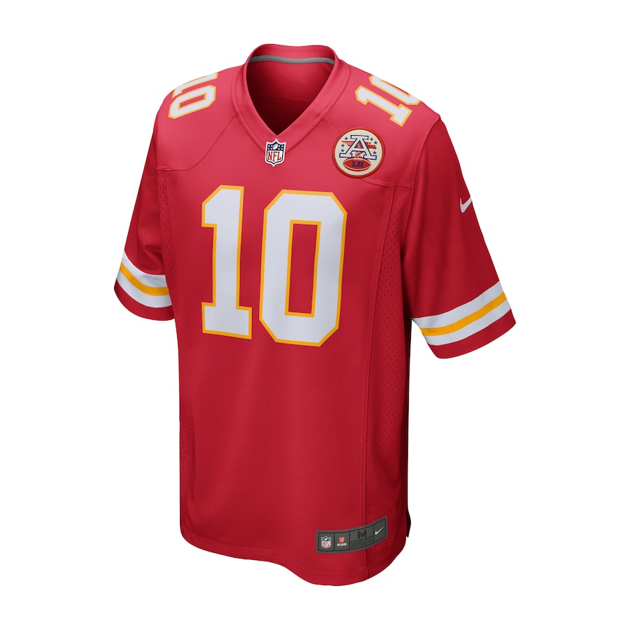 Kansas City Chiefs Tyreek Hill NFL jersey front view