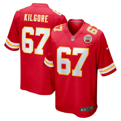 Kansas City Chiefs Daniel Kilgore NFL jersey front view