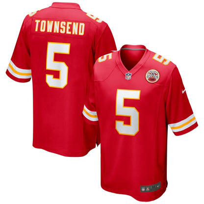 Kansas City Chiefs Tommy Townsend NFL jersey front view