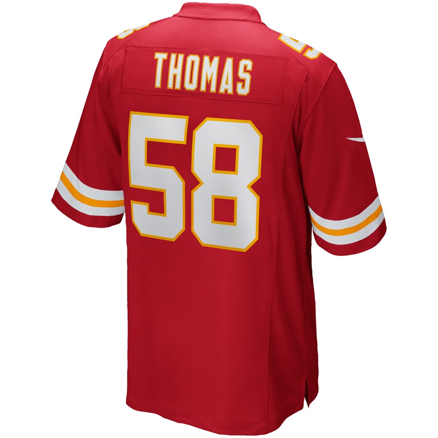 Kansas City Chiefs Derrick Thomas NFL jersey front view