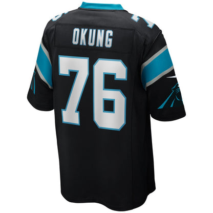 Carolina Panthers Russell Okung NFL jersey front view