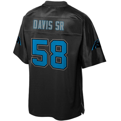 Carolina Panthers Thomas Davis Reverse Fashion NFL jersey front view